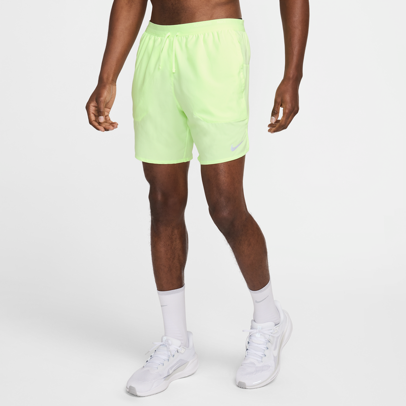Kratke hlače Nike 7" Dri-FIT Stride Running Shorts with Liner Zelena | DM4761-701