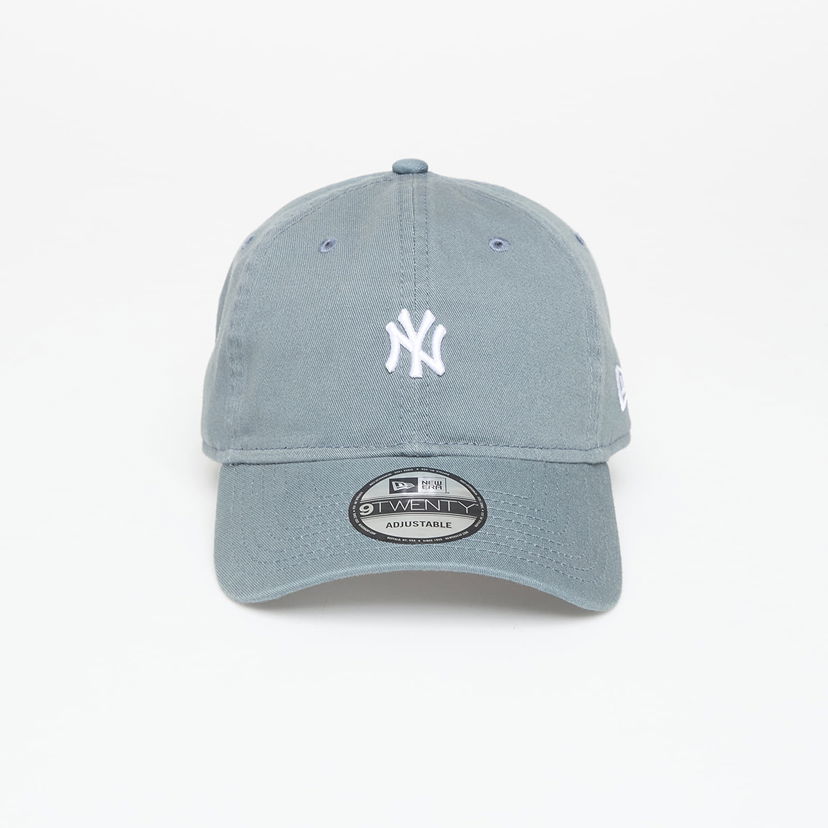 Kapa New Era New York Yankees MLB Washed Mini Logo 9TWENTY Adjustable Cap Modra | 60759092