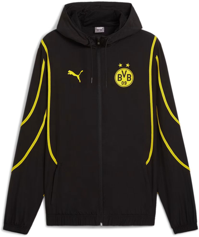 Jakna Puma Borussia Dortmund Pre-Match Črna | 777601-02