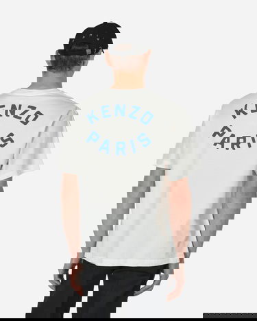 Majica KENZO Oversize Target T-Shirt Bela | FD65TS1114SG 02, 3