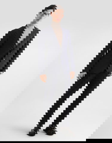 Jakna Dolce & Gabbana Dolce & Gabbana Taormina Single-Breasted Wool Canvas Jacket Mornarica | G2VK7TFURK8B3681, 1