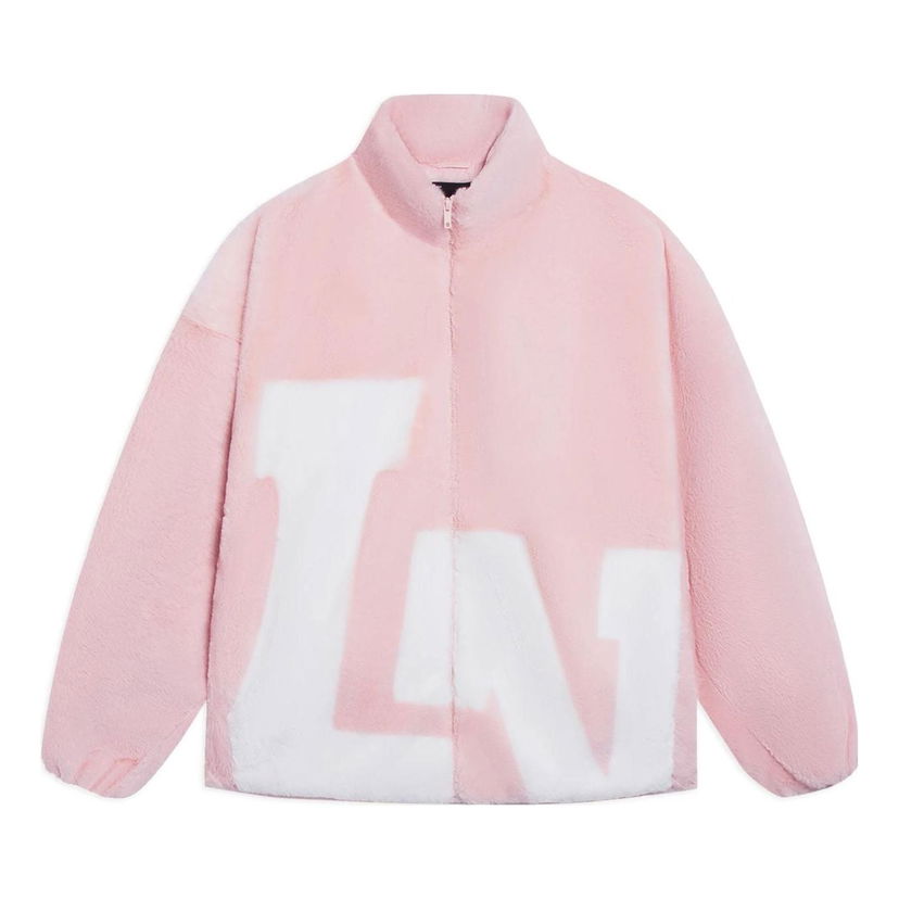 Pulover Li-Ning Polar Fleece Jacket with Big Logo Roza | AFDSD61-6