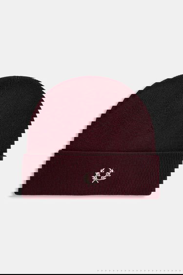 Beanie Fred Perry Fred Perry Wool Beanie Bordo | C8161, 0