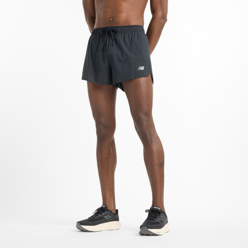 Kratke hlače New Balance Impact Run 3-Inch Split Shorts Črna | NBMS51283BK