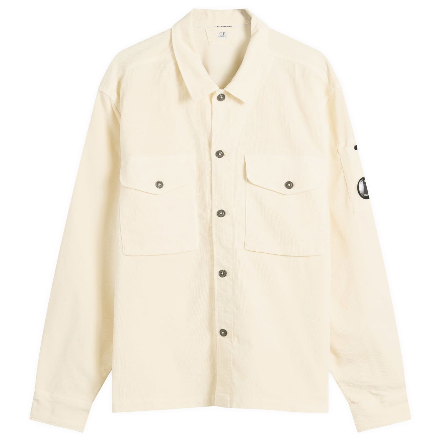 Srajce C.P. Company C.P. Company Corduroy Overshirt Bež | 19CMOS072A-006410O-402, 0