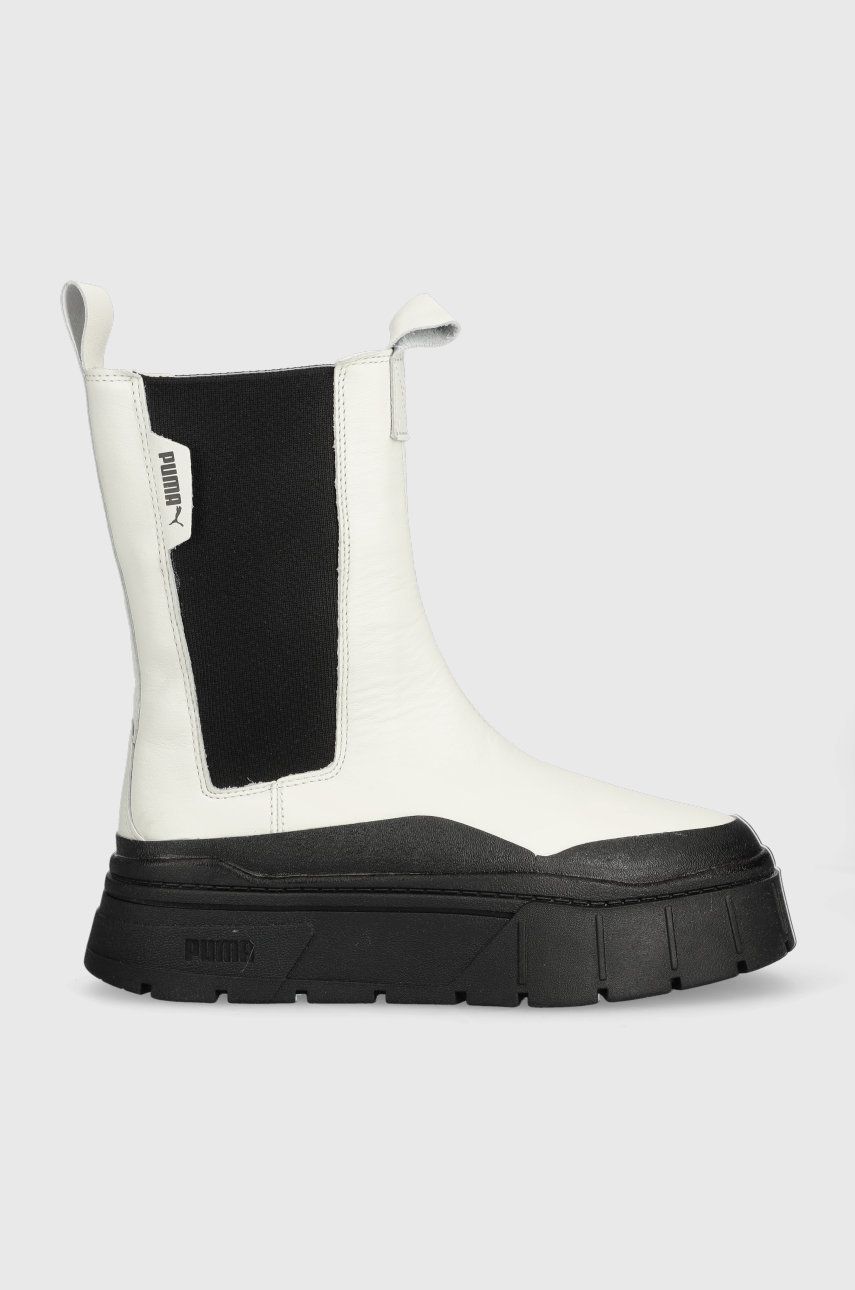 Superge in čevlji Puma Mayze Stack Bela | 386272, 0