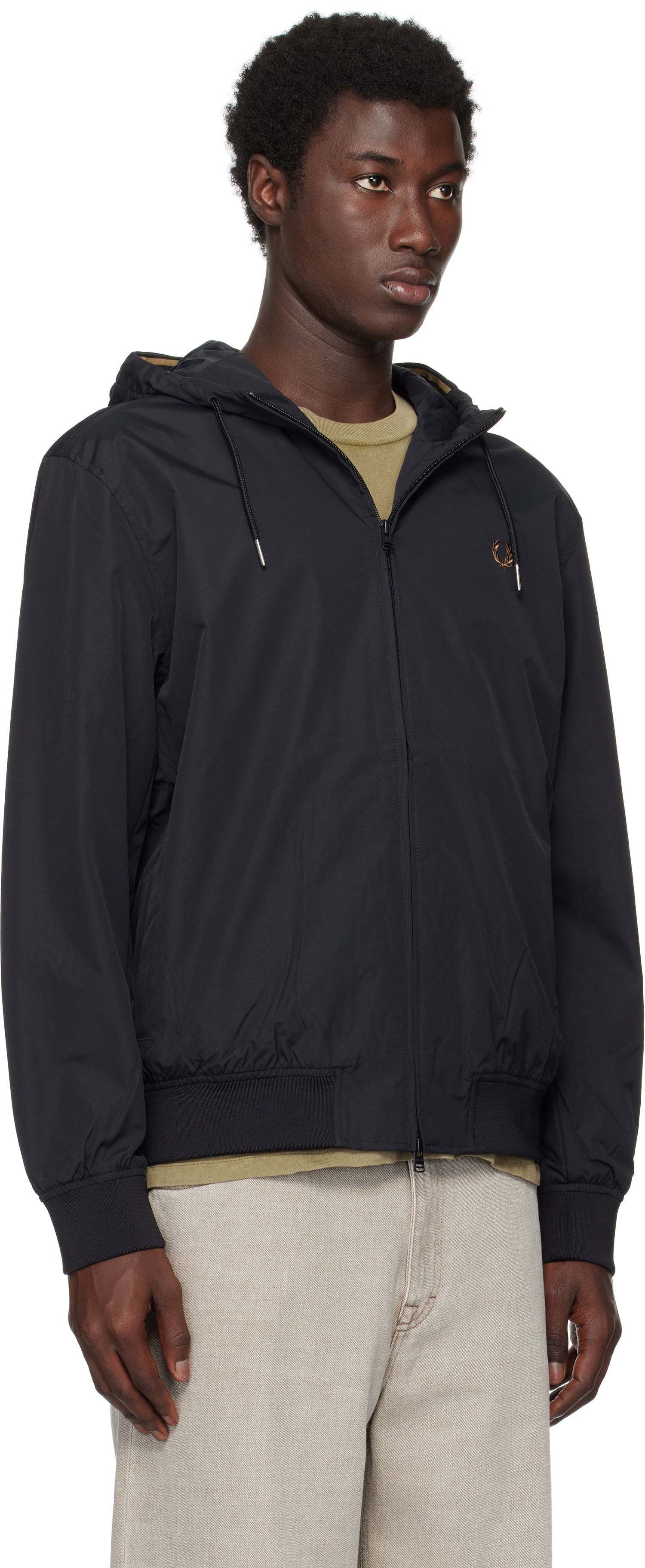 Jakna Fred Perry Fred Perry 'The Hooded Brentham' Jacket Črna | J9040, 1