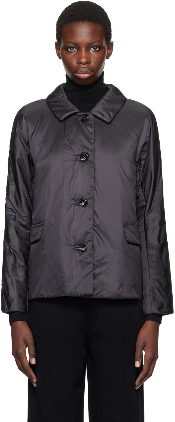 Jakna Max Mara Max Mara The Cube Water-Repellent Jacket Črna | 2429486084600