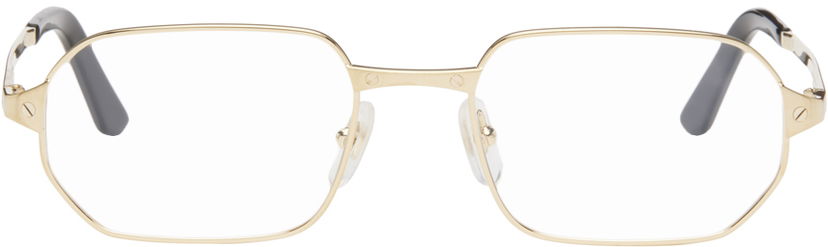 Sončna očala Cartier Rectangular Glasses Bež | CT0442O-001