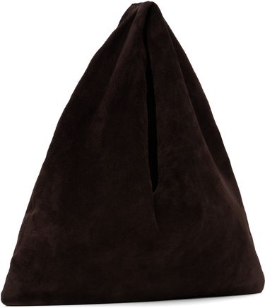 Torbica The Row The Row Small Bindle Suede Tote Črna | W1682-L613, 4