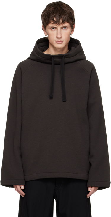 Pulover LEMAIRE Lemaire Hooded Top Rjava | TO1453 LJ1047, 0
