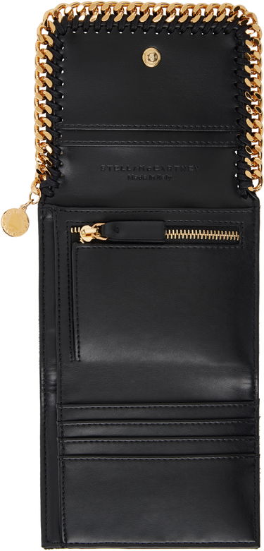 Denarnica Stella McCartney Stella McCartney Small Chain Flap Wallet Črna | 431000W9355, 2