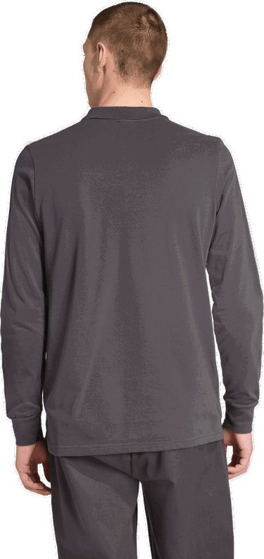 Polo majica adidas Originals Manchester United Icon Long Sleeve Polo Shirt Siva | jn2822, 1
