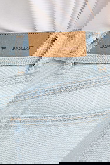 Kavbojke Samsoe Samsoe Samsoe Samsoe SAHARPER High Waist Jeans Modra | F25200006, 3