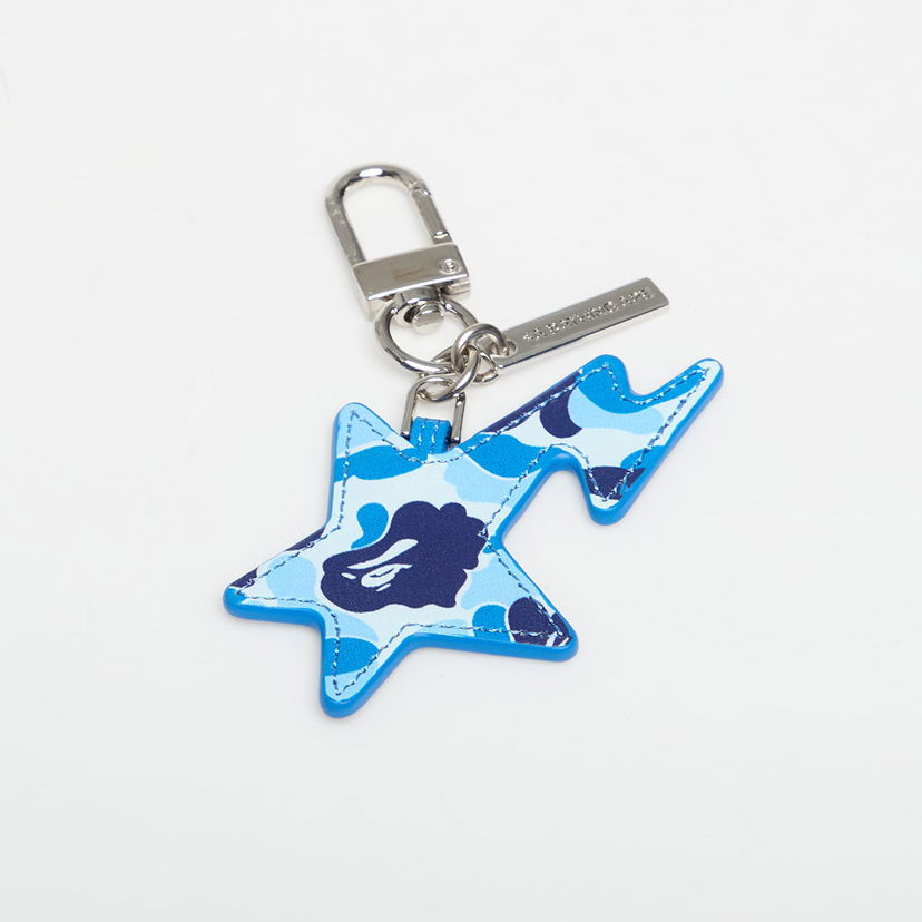 Obeski za ključe BAPE Abc Camo Sta Keychain Modra | 001GDL801001MBLU