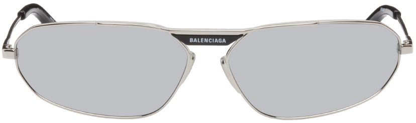 Sončna očala Balenciaga Silver Tag 2.0 Sunglasses Siva | BB0245S-002