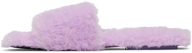 Oblačila Marc Jacobs Marc Jacobs 'The J Marc' Teddy Slides Lila | 2F3FFL112F02, 2