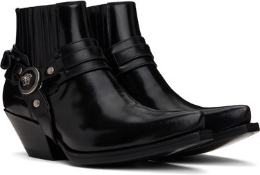 Telovnik Versace Versace Texano Ankle Boots Črna | 1017195_1A12153_1B00I, 3