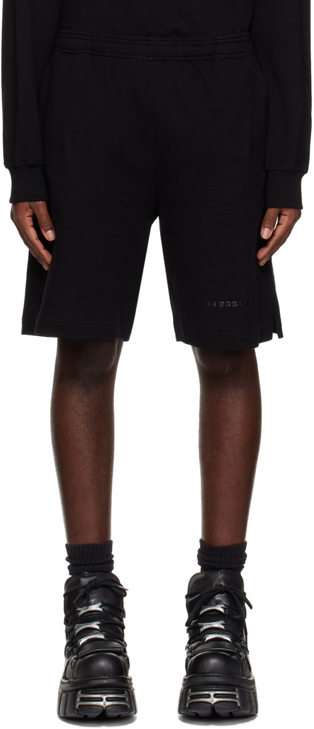 Kratke hlače VETEMENTS VTMNTS Bonded Shorts Črna | VL16PA300B