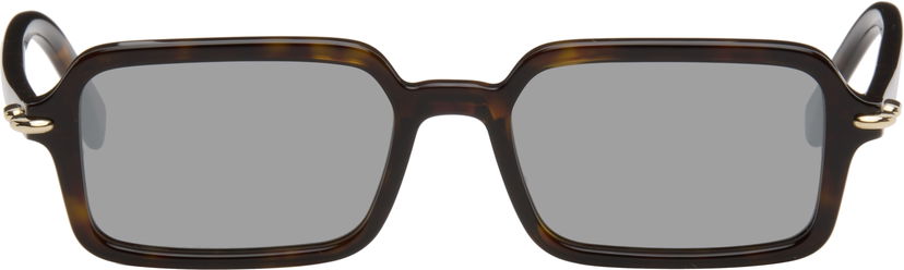 Sončna očala FENDI Rectangular Frame Selliera Sunglasses Rjava | FE40174IM5152C 840126860320