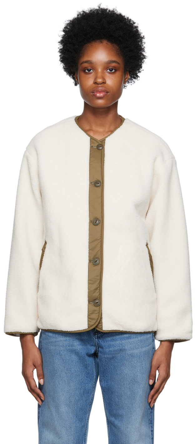 Jakna rag & bone rag & bone Brielle Reversible Jacket Bela | WAW22F2009OL09, 0