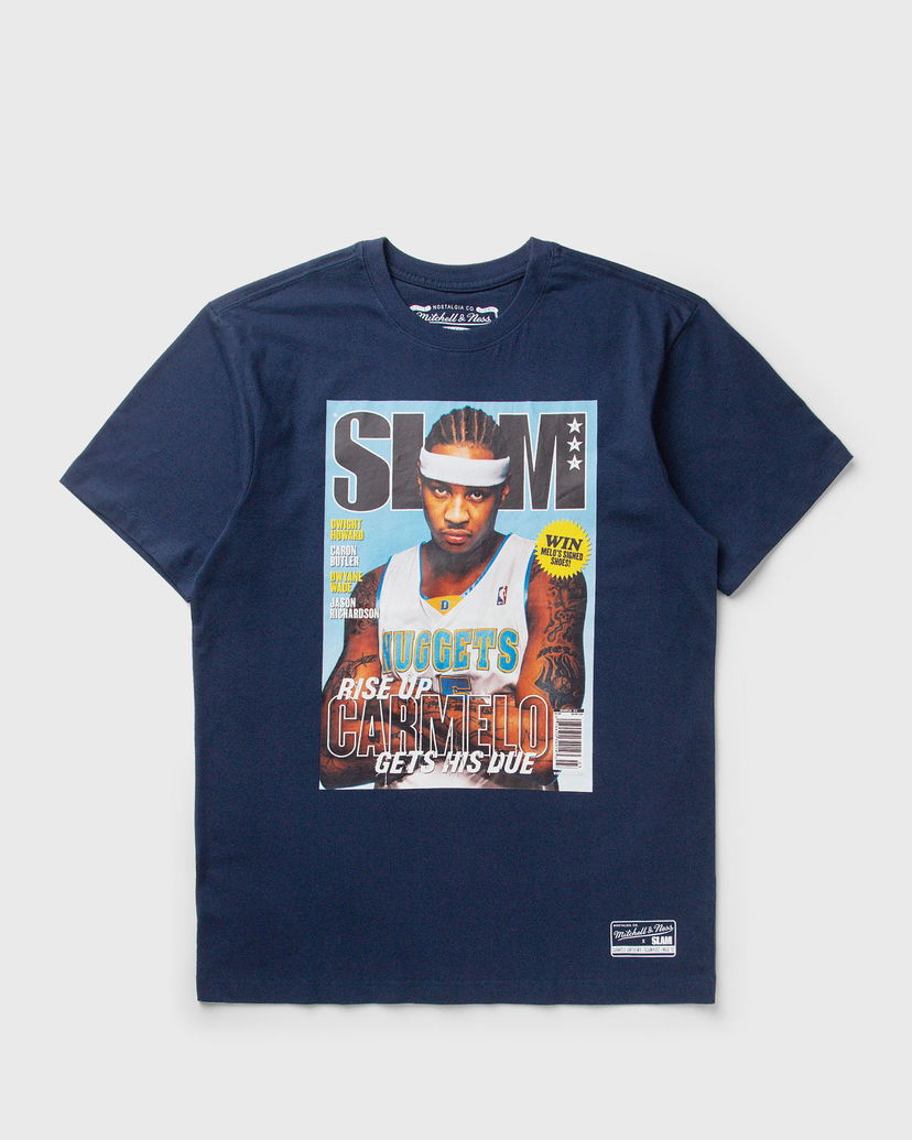 Majica Mitchell & Ness Mitchell & Ness Denver Nuggets Carmelo Anthony SLAM T-Shirt Mornarica | BMTRINTL1276-DNUNAVYAC