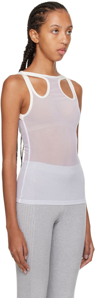 Majica brez rokavov Dion Lee Shift Loop Tank Top Bela | C3084F22, 1