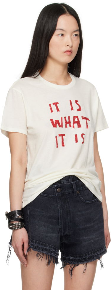 Majica R13 R13 'It Is What It Is' Boy T-Shirt Bela | R13WK001-K122B, 1