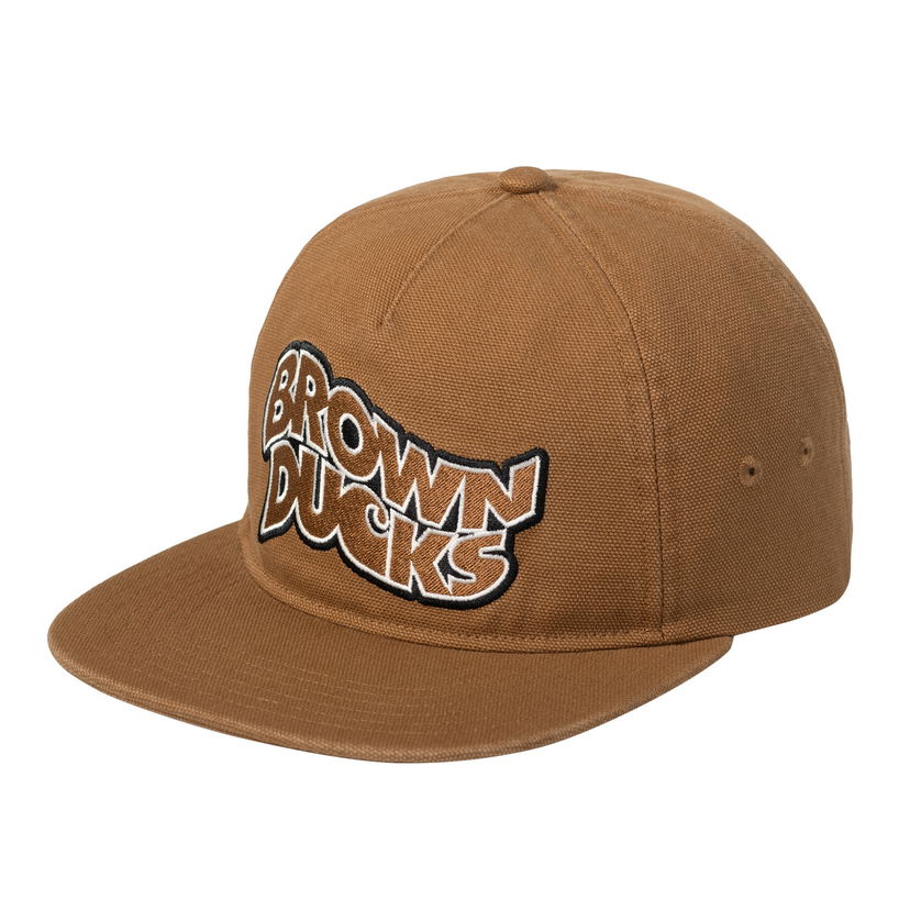 Kapa Carhartt WIP Canvas Cap With Embroidered Logo Rjava | I033922_2