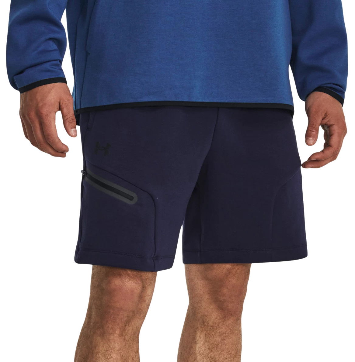 Kratke hlače Under Armour Unstoppable Fleece Mornarica | 1379809-410, 0