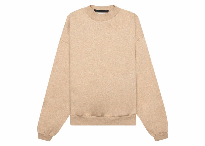 Pleteni pulover Fear of God Fear of God Essentials Kids Crewneck Bež | 785BT232063K