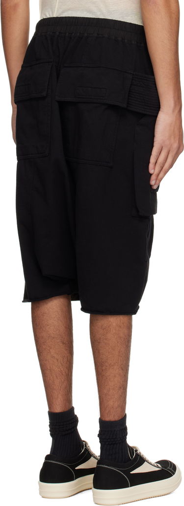Kratke hlače Rick Owens Rick Owens DRKSHDW Hollywood Creatch Drawstring Cargo Shorts Črna | DU01E3382 RIG, 2