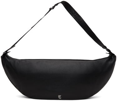 Torbice za okoli pasu WOOYOUNGMI WOOYOUNGMI Large Moon Bag Črna | W241BA14, 0