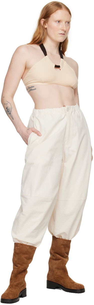 Krop-top Baserange Beige Halter Neck Bra Bež | BRCI-RB-SU24, 3