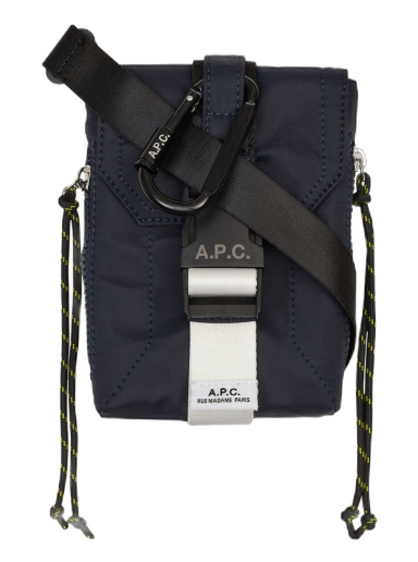 Torba za čez ramo A.P.C. Treck Crossbody Pouch Črna | PAAFH-H61733 IAK