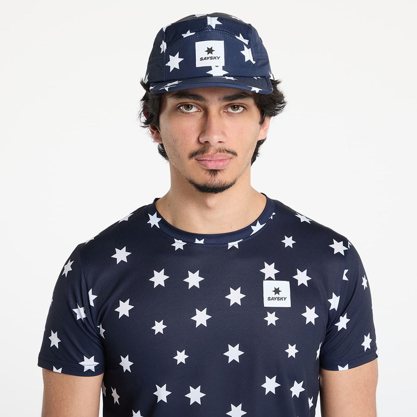 Majica Saysky SAYSKY Combat Star Print Running Cap Mornarica | NUACA104C1028