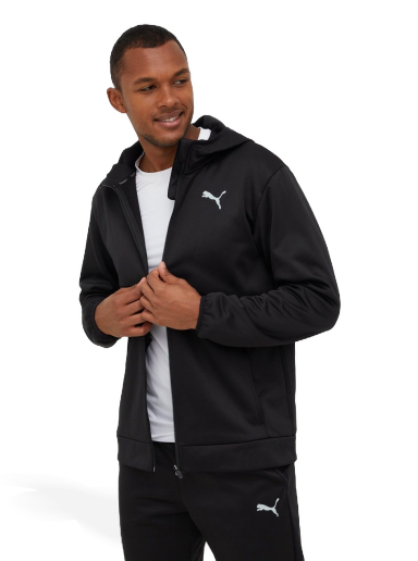 Pulover Puma Hoodie Črna | 522339