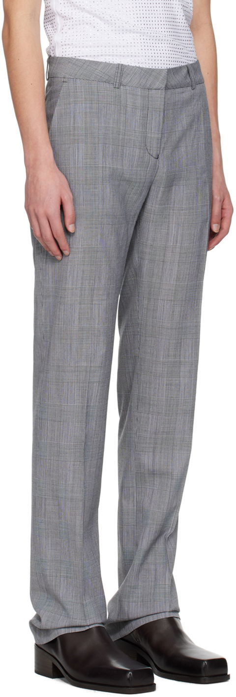 Hlače Coperni Coperni Check Trousers Siva | COPP70834MEN, 1