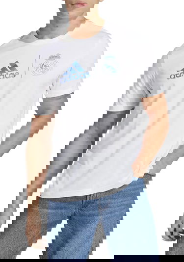 Majica adidas Performance Real Madrid Graphic Tee Bela | ht6463, 0