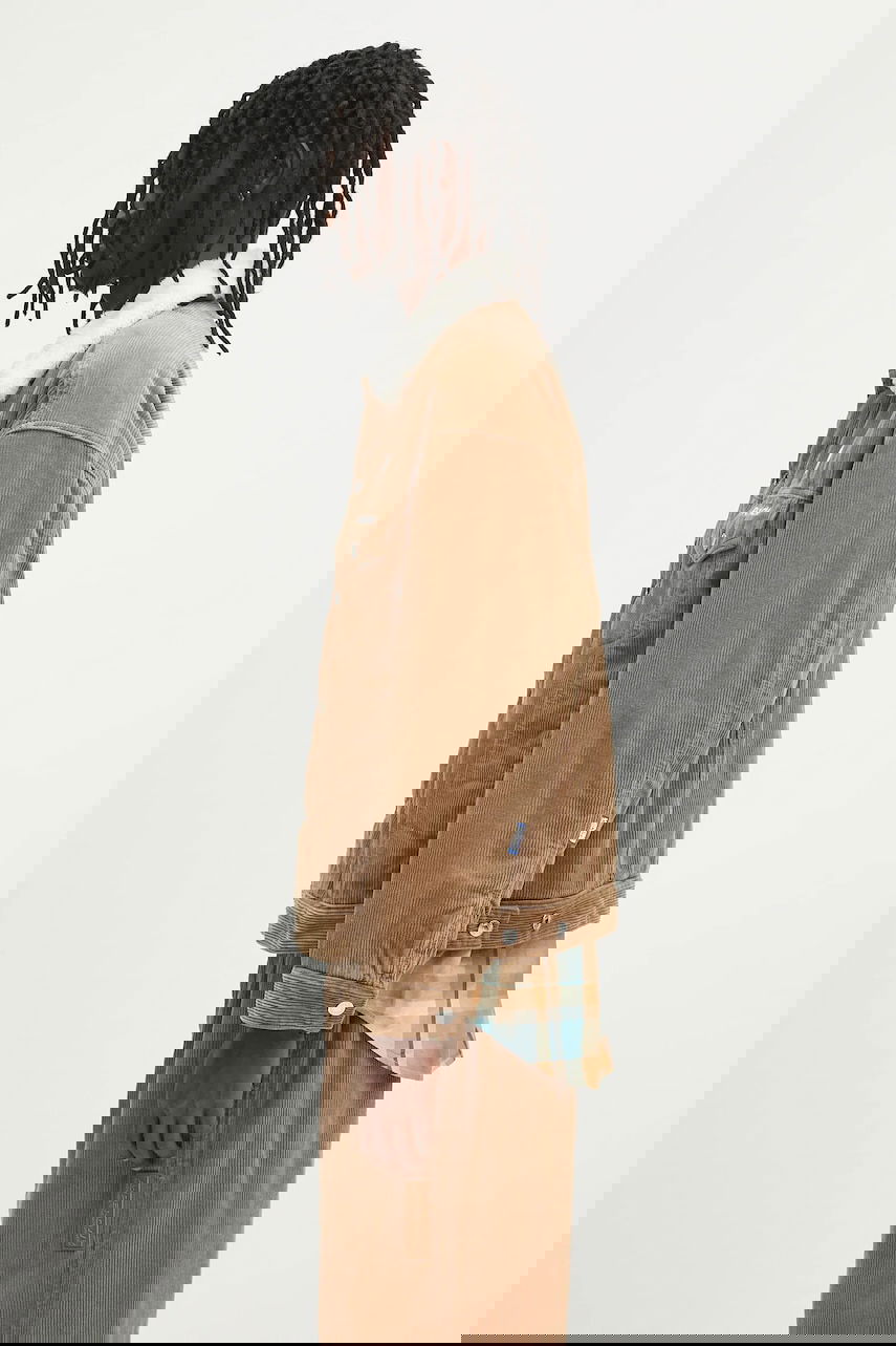 Jakna AAPE by A Bathing Ape AAPE Now Corduroy Jacket Rjava | AAPJKM7660XXN, 1