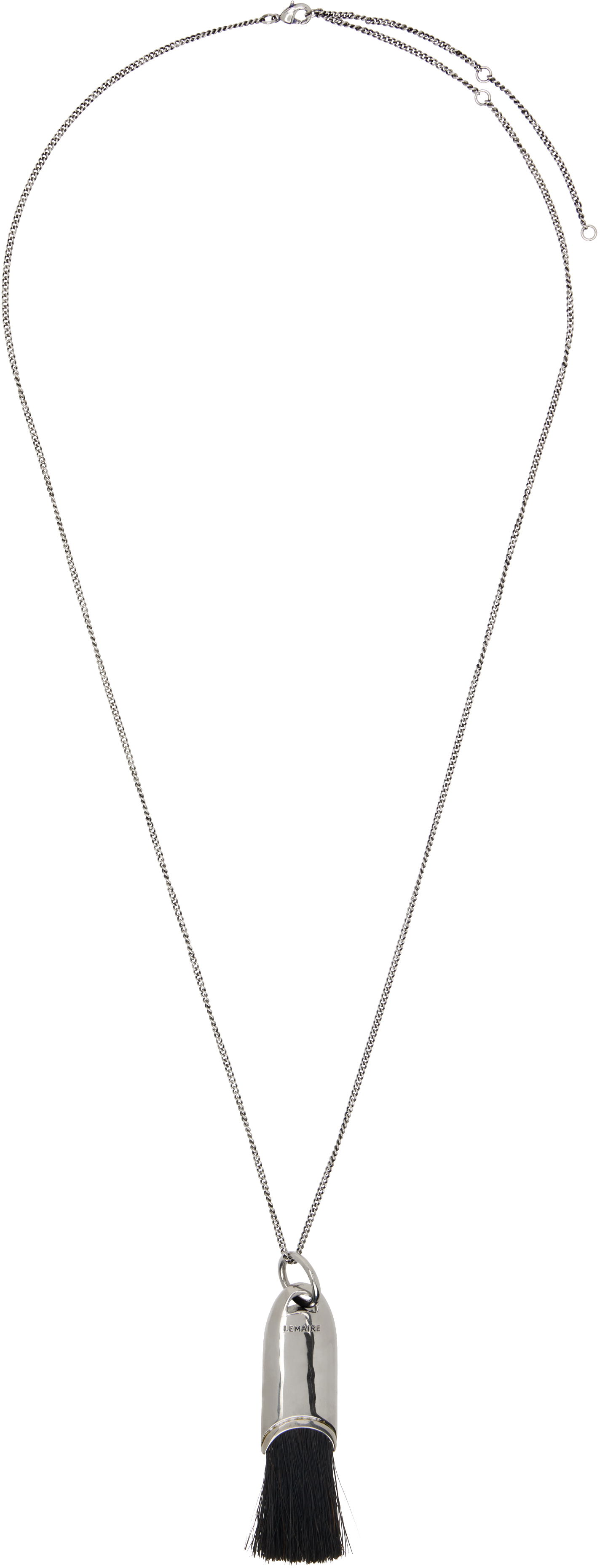 Ogrlica LEMAIRE Lemaire Personal Brush Pendant Necklace Kovinski | JW0081 LO036, 0