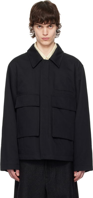Jakna LEMAIRE Lemaire Quilted Jacket with 3D Pockets Črna | OW1108 LF1309, 0