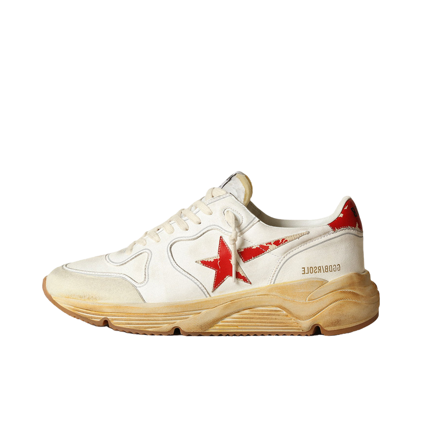 Superge in čevlji Golden Goose Running Sole White Red Bela | GMF00126.F003460.10575