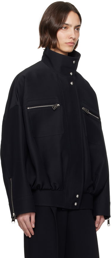 Jakna Khaite Khaite Ayman Bomber Jacket Črna | 6168576, 1