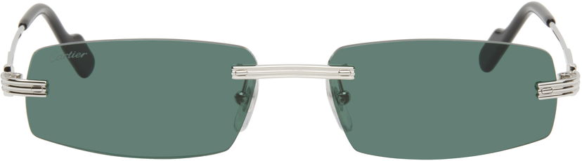 Sončna očala Cartier Cartier 'Première de Cartier' Sunglasses Zelena | CT0535S-002