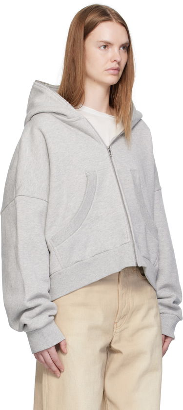 Pulover Entire Studios Entire Studios Eternal Zip Hoodie Siva | ES2202SI, 1