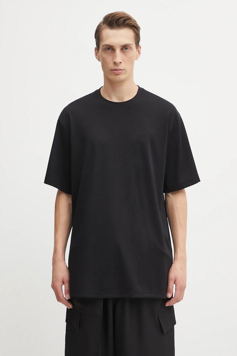 Majica Y-3 Y-3 Premium Short Sleeve T-Shirt Črna | JX7279