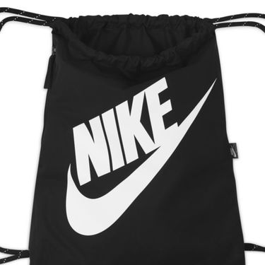 Nahrbtniki in torbe Nike Heritage Drawstring Bag Črna | DC4245-010, 4