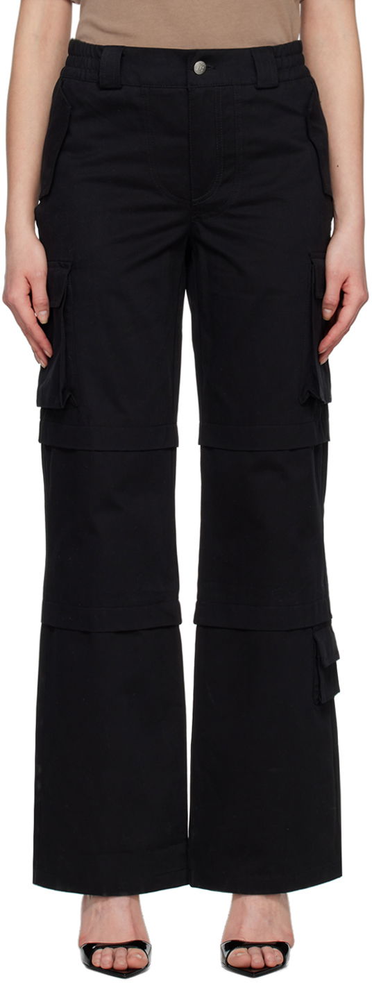 Cargo hlače MISBHV Work Utility Cotton Cargo Pants Črna | 3121W309