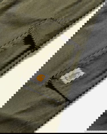 Cargo hlače Carhartt WIP Unit Turtle Stone Washed Cargo Pants Zelena | I034562 4106, 4
